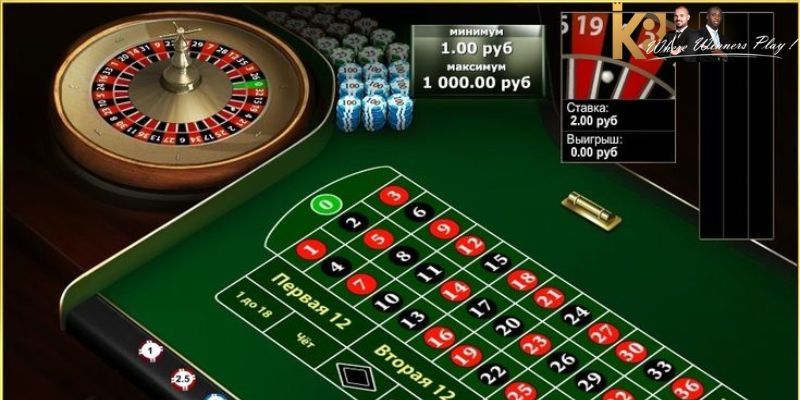 Hướng dẫn cách chơi roulette trực tuyến K8